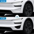 Front Bumper Fog Light Accent Trim Cover for Model Y Juniper / YL