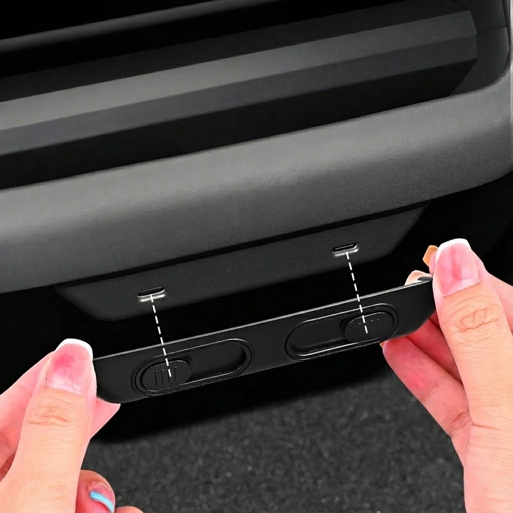 Rear USB Port Dust Cover for Tesla Model 3 Highland/Model Y Juniper