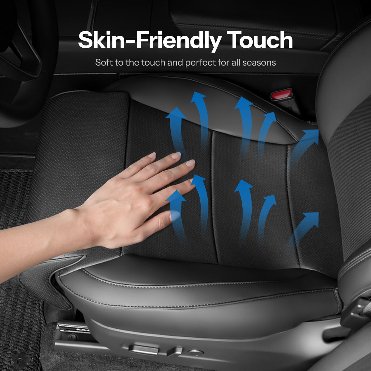 Extended Leg Support Seat Cover for Model Y Juniper / YL