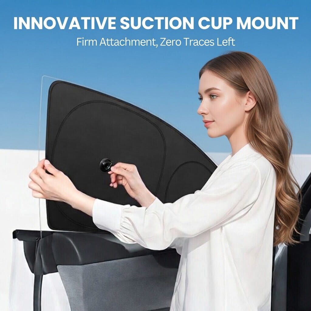 Full Car Sun Shade Set for Tesla Model YL 6-Seater