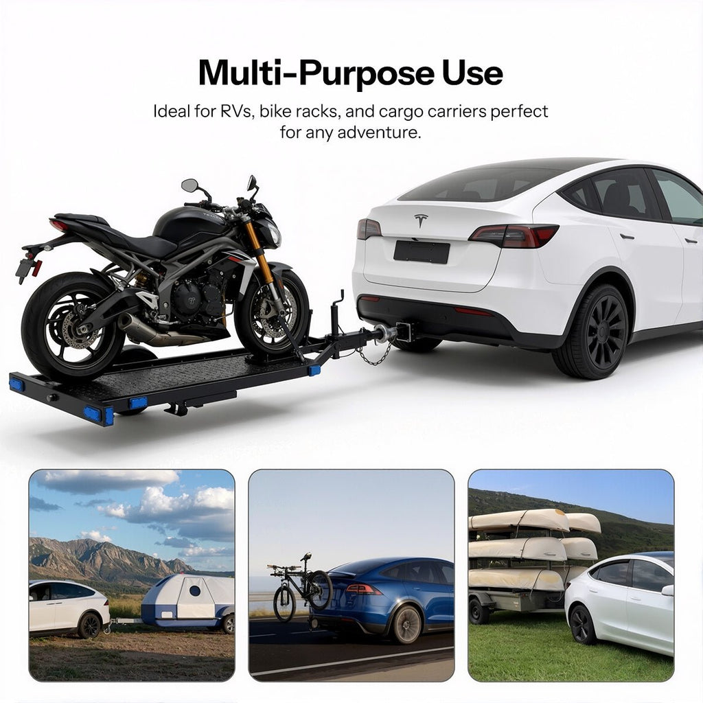 Trailer Tow Hitch for Model Y | 6500 lbs Capacity | No-Drill Install