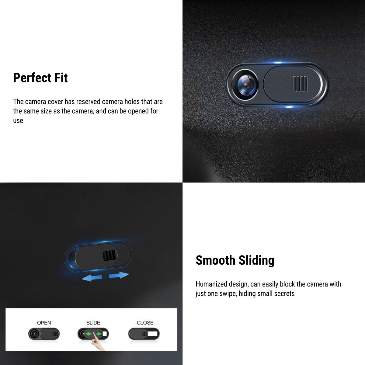 Camera Cover for Tesla Model 3 / Model Y (6 PCS)