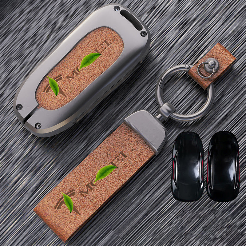 Tesla Model X Key Fob Cover - Aluminum Alloy Protective Case
