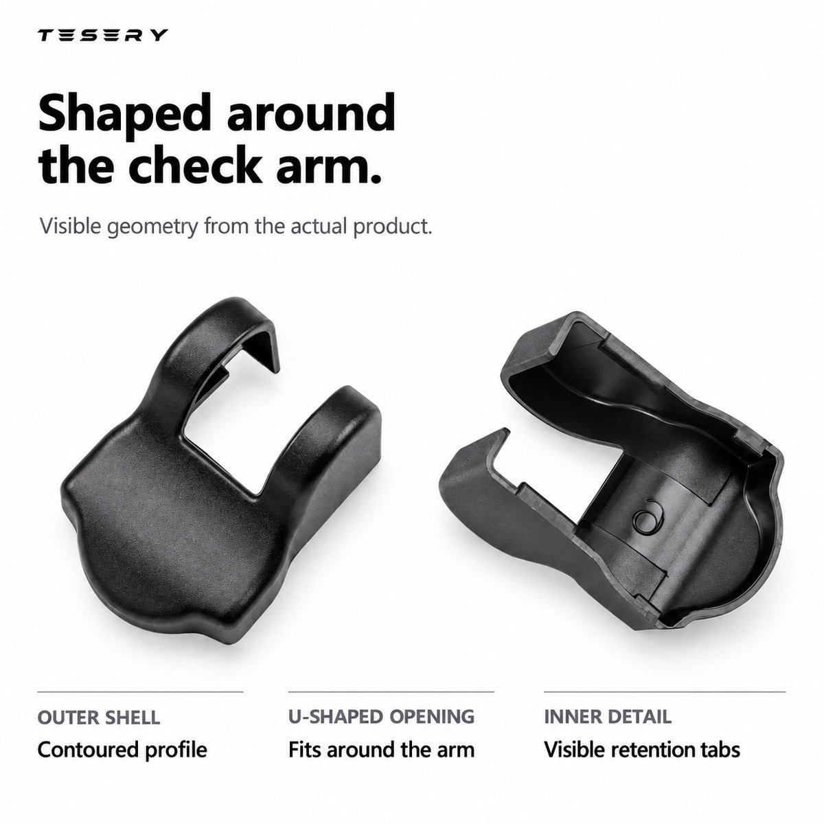 Door Check Arm Covers for Tesla Model 3 / Model Y / Model YL
