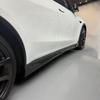 Dry Carbon Fiber Side Skirts for Model Y Juniper - High Performance Exterior Upgrade