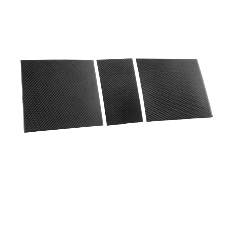 Dry Carbon Fiber Panel Console Wrap For Model Y Juniper / Model 3 Highland / Model YL Matte
