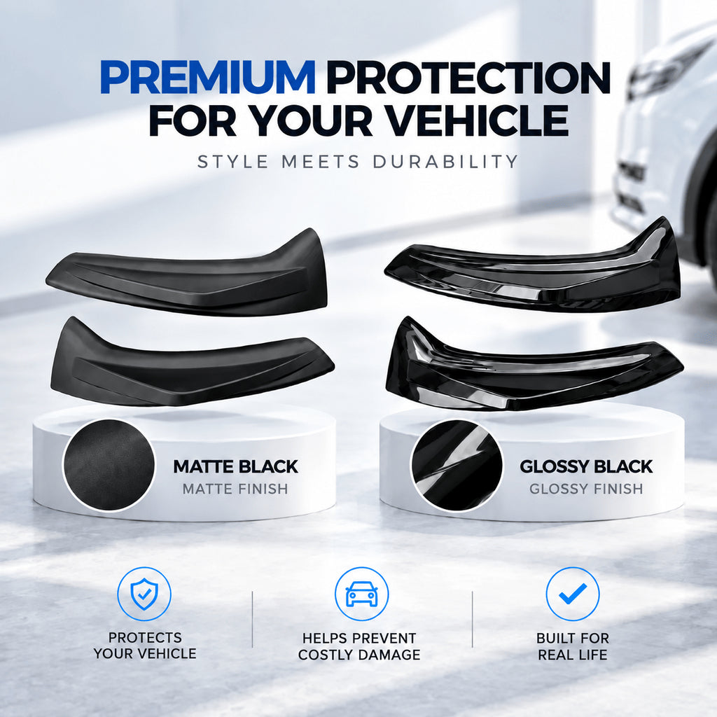 Front Bumper Corner Guards for Tesla Model Y Juniper / Model YL (2-Piece) | ABS