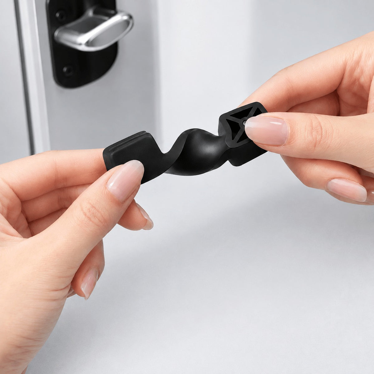 Magnetic Silicone Door Latch Dampers for Model 3 / Y (4-Pack)