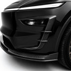 Real Carbon Fiber Front Intake Air Blades Trim for Model Y Juniper & Model YL 6-Seater