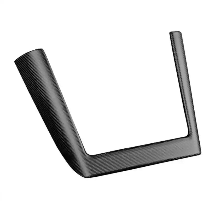 Real Dry Carbon Fiber Wireless Charging Frame for New Model Y & Model 3 Highland Model 3 Highland 2024+ & New Model Y 2025+ Matte