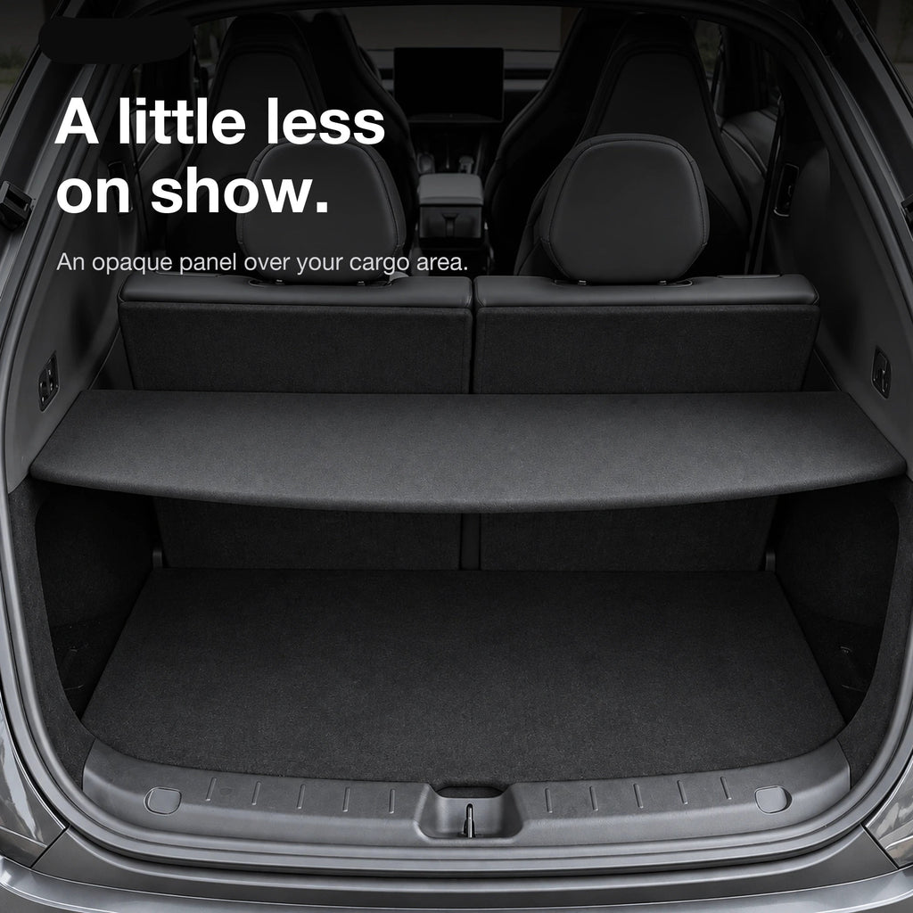 Rigid Trunk Cargo Cover for Tesla Model YL 6-Seater 2026+