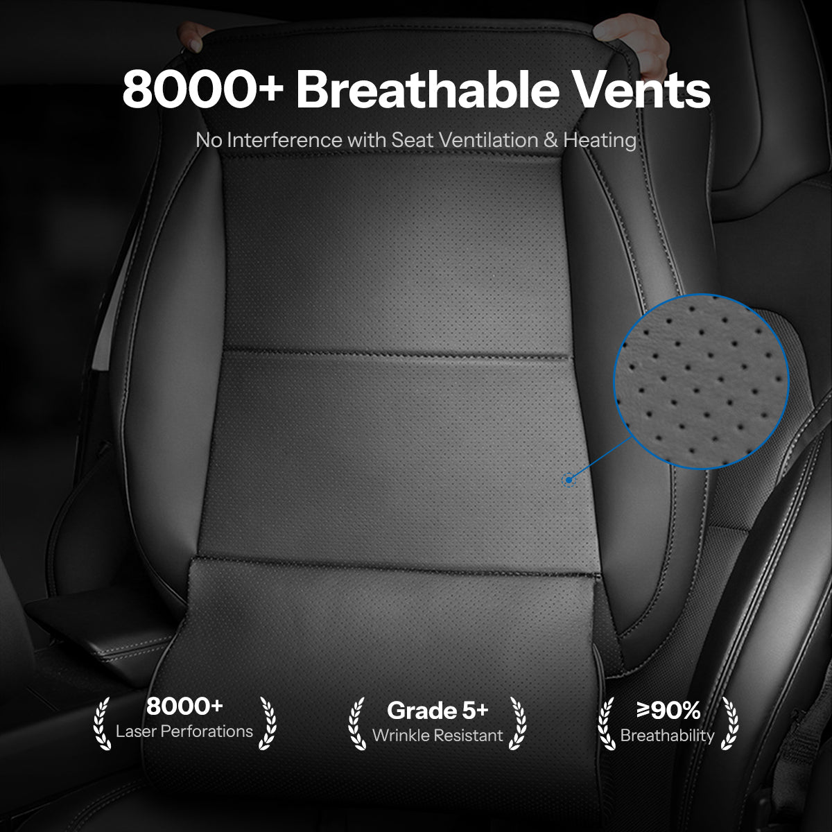 Extended Leg Support Seat Cover for Model Y Juniper / YL