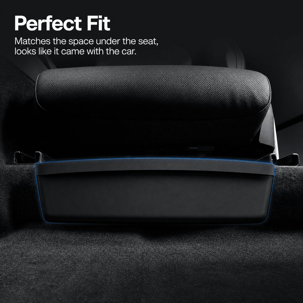 Under Front Seat Storage Box for Model YL 6-Seater