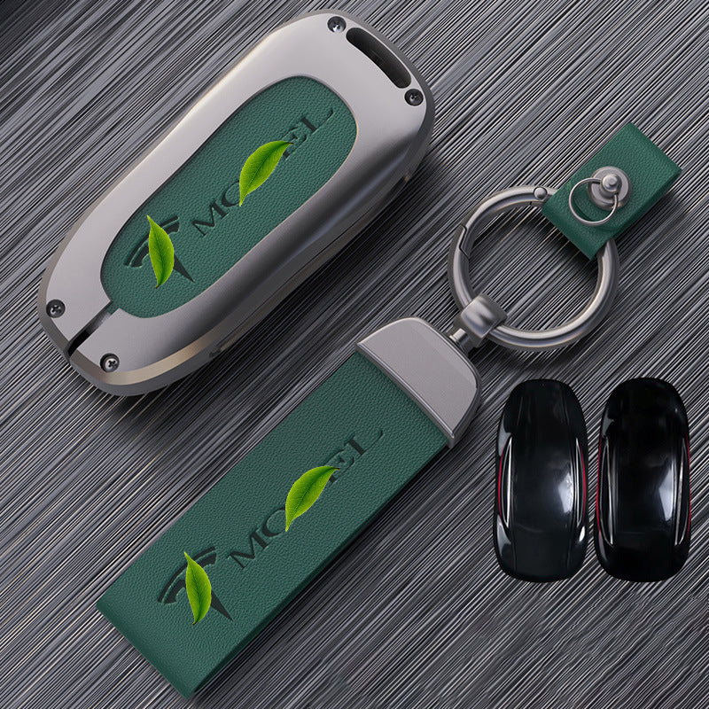Tesla Model X Key Fob Cover - Aluminum Alloy Protective Case