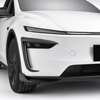 Real Carbon Fiber Front Bumper Corner Trim for Model Y Juniper / Model 3 Highland