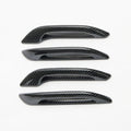 Anti-Freeze Door Handle Extensions for Model 3 & Model Y | Set of 4 Glossy Carbon Fiber Texture | ABS