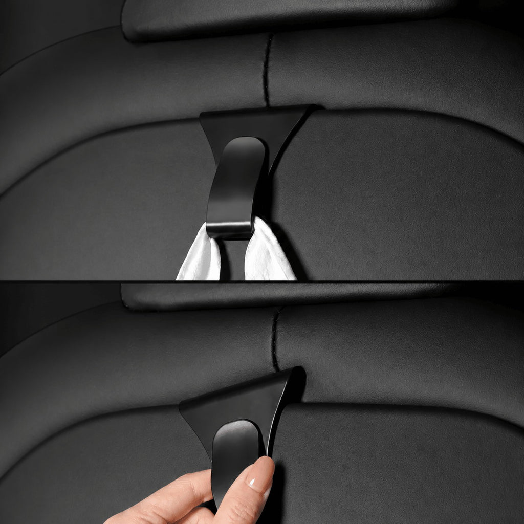 Front Seat Back Storage Hooks for Tesla Model S / X 2023+ (2pcs)