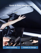 Front Windshield Sunshade for Model 3 / Model Y