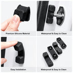Magnetic Silicone Door Latch Dampers for Model 3 / Y (4-Pack)