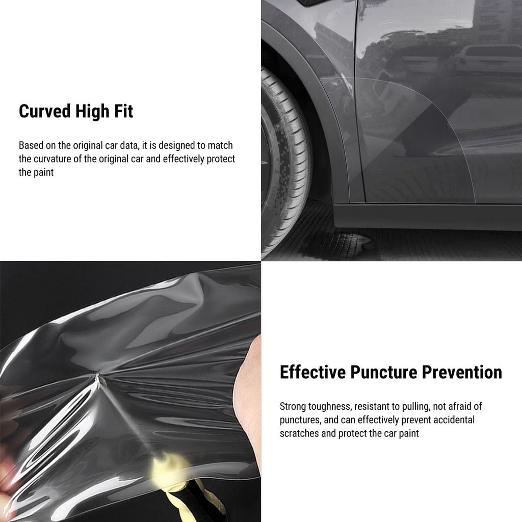 TPU Rear Inner Door Protection Film for Model Y Juiper / Model 3 Highland | PPF