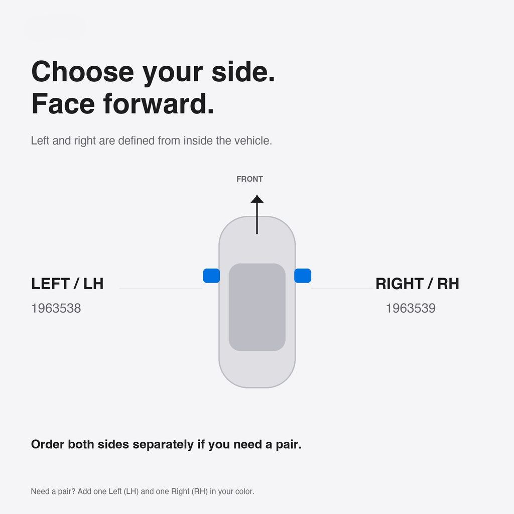Replacement Mirror Cover for Tesla Model Y Juniper & Model YL