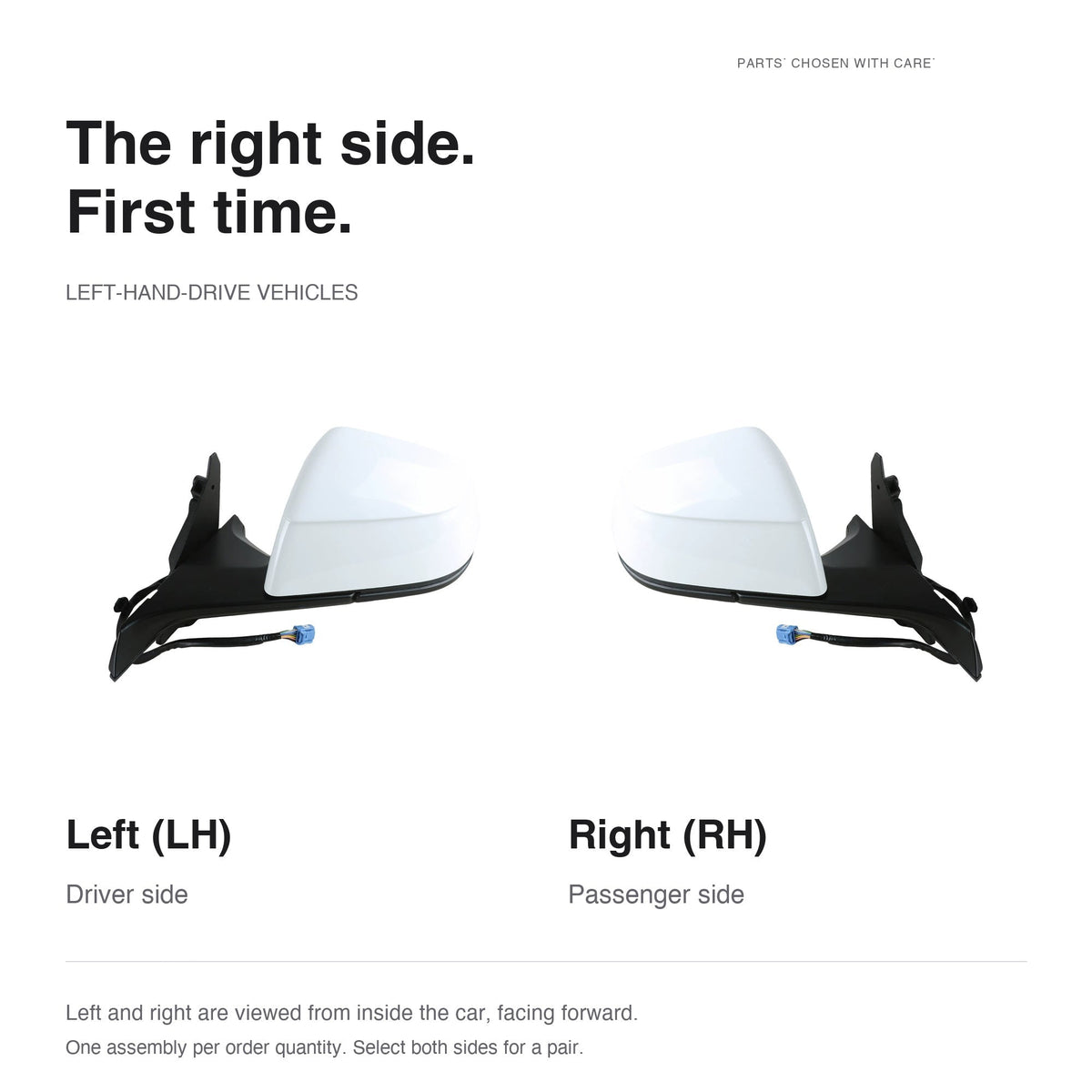 Side Mirror Assembly for Tesla Model Y Juniper & Model YL