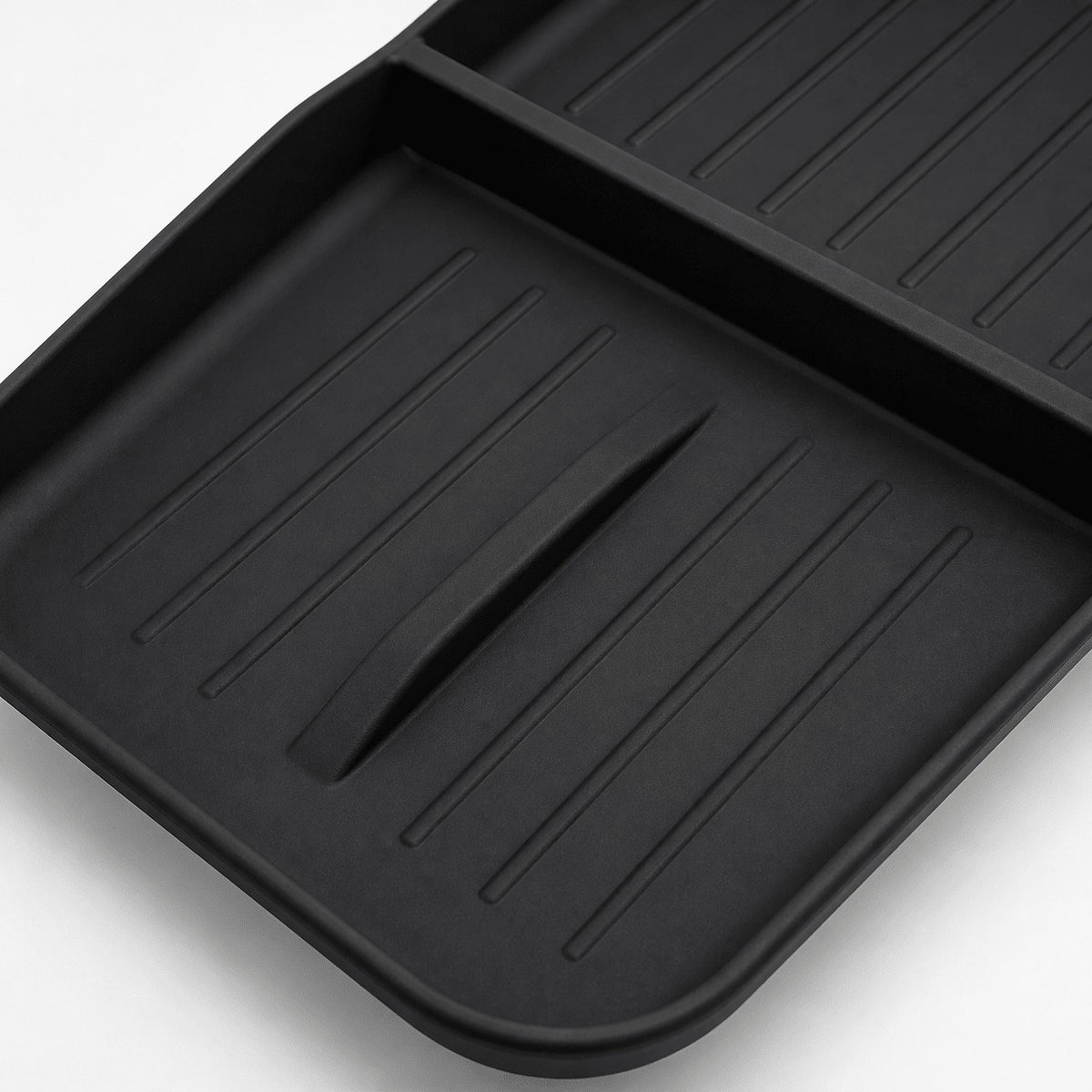 Silicone Center Console Lower Tray Mat for Model Y Standard 2026+