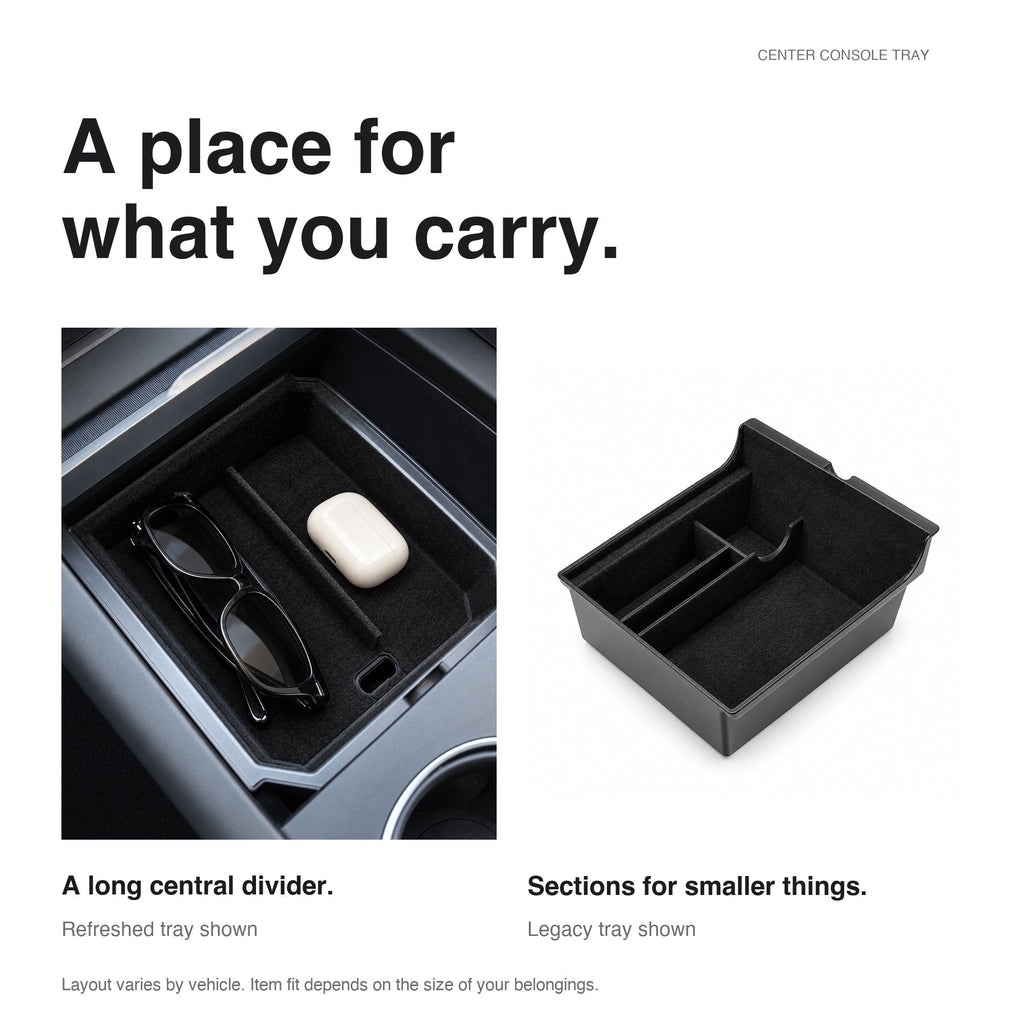 Center Console Tray for Model 3 & Model Y & Model YL