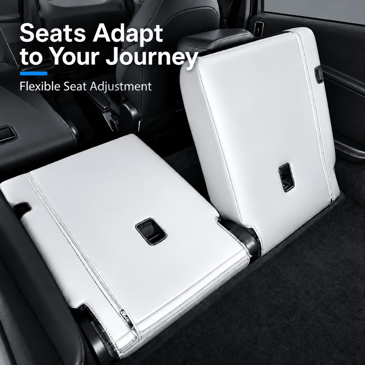 Leather Seat Covers for Tesla Model YL 6-Seater