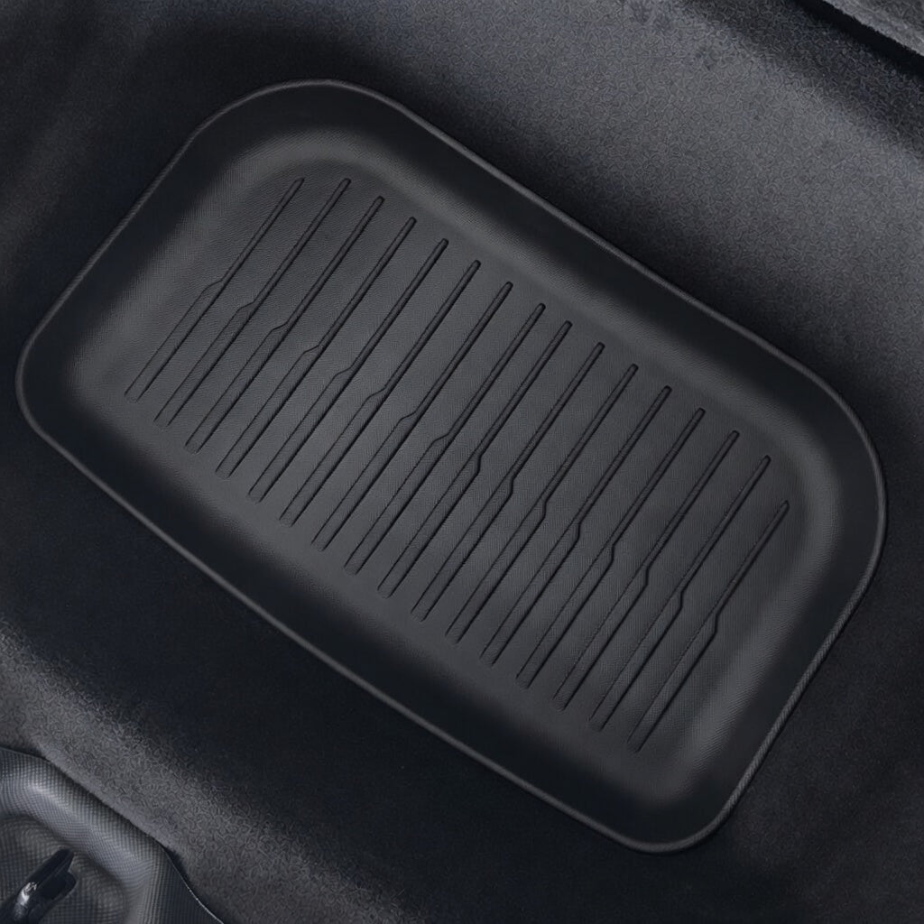 TPE Rear Trunk Storage Bin Mat for Model YL 6-Seater