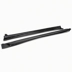 Dry Carbon Fiber Side Skirts for Model Y Juniper - High Performance Exterior Upgrade Matte