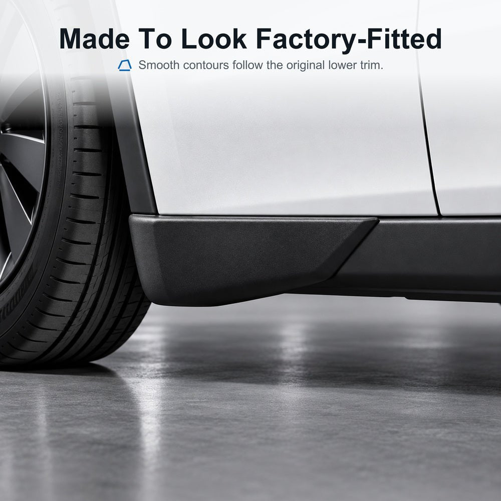 Front & Rear Mud Flap Corner Guards for Model Y Juniper / Model YL