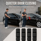 Magnetic Silicone Door Latch Dampers for Model 3 / Y (4-Pack)
