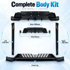 Model Y Juniper Premium & YL Body Kit – Front Lip, Side Skirts & Rear Diffuser