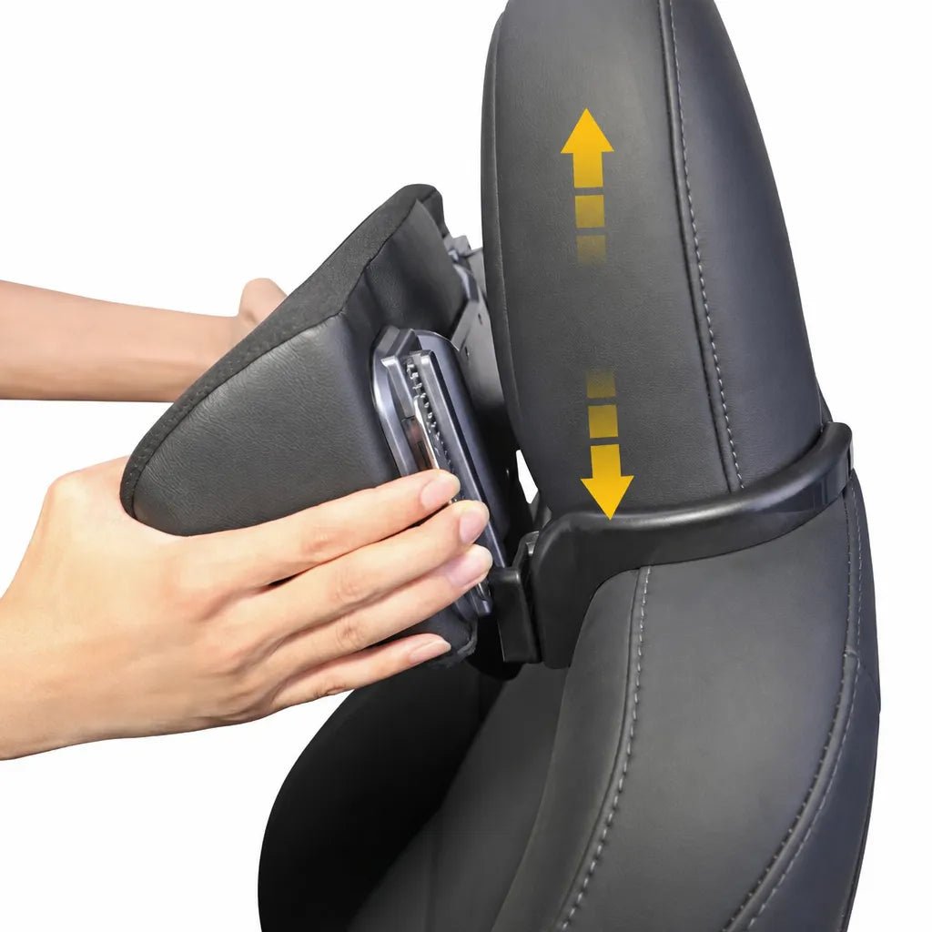 Ergonomic and Slow-Rebound Memory Foam Car Headrest for Model Y & Model 3