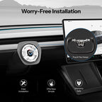 Open-Bottom Yoke Steering Wheel for Model Y Juniper / Model 3 Highland