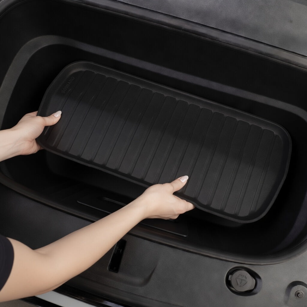 All-Weather TPE Front Trunk Mat for Tesla Model YL 6-Seater