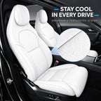Leather Seat Covers for Tesla Model YL 6-Seater