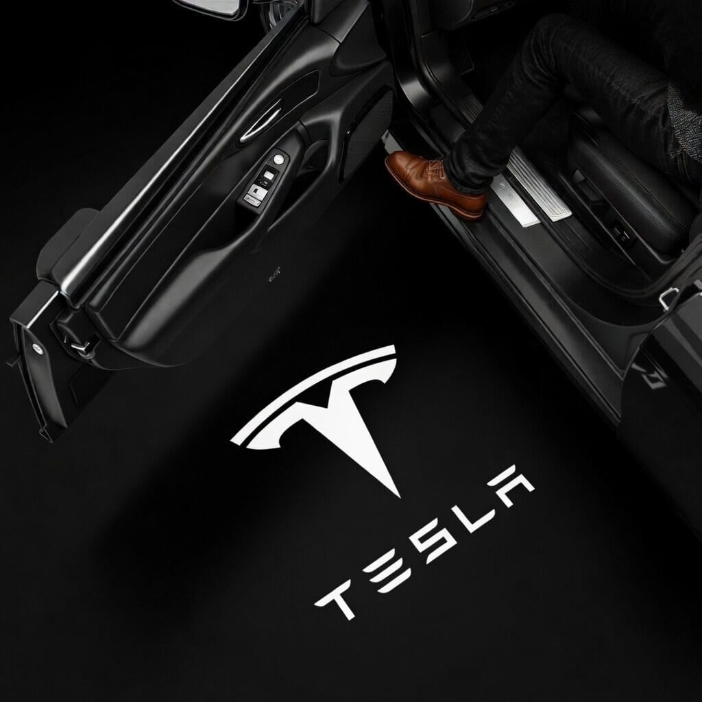 RGB 64-Color Puddle Lights for Model 3/Y/S/X | App Controlled