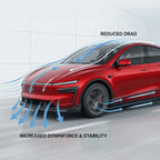 2025+ Model Y Juniper Carbon Fiber Front Lip Splitterc- High Performance Exterior Upgrade (Glossy/Matte)