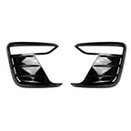 ABS Fog Light Cover Front Bumper Trim for Model Y Juniper / Model YL Glossy Black