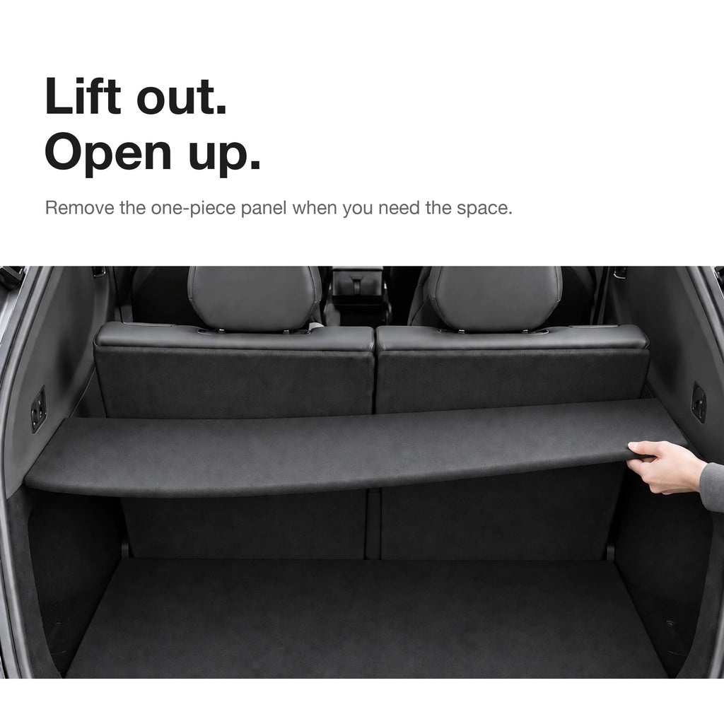 Rigid Trunk Cargo Cover for Tesla Model YL 6-Seater 2026+