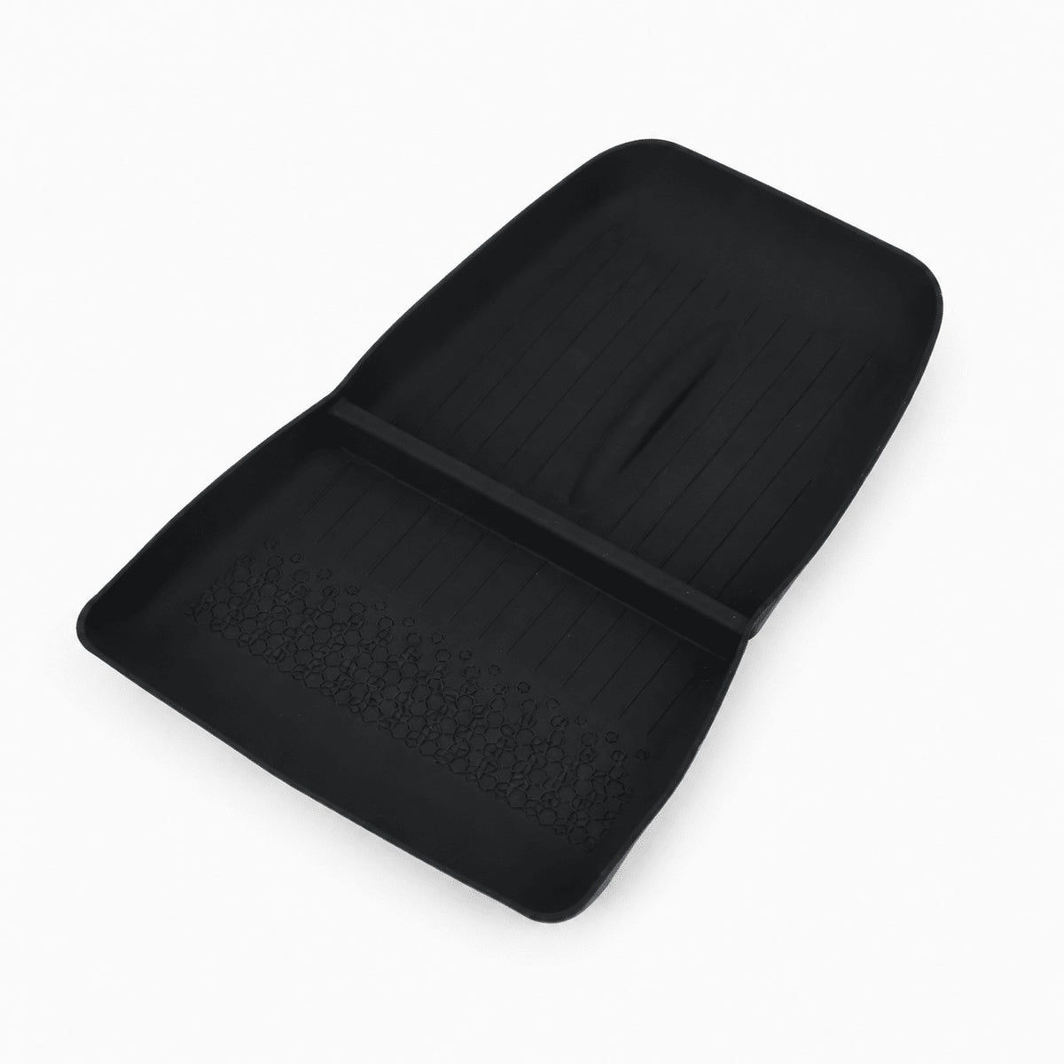 Silicone Center Console Lower Tray Mat for Model Y Standard 2026+