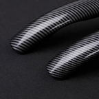 Faux Carbon Fiber Texture Anti-Slip Steering Wheel Cover for Tesla Model 3/Y/X/S