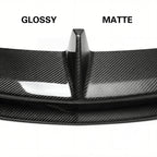 2025+ Model Y Juniper Carbon Fiber Front Lip Splitterc- High Performance Exterior Upgrade (Glossy/Matte)