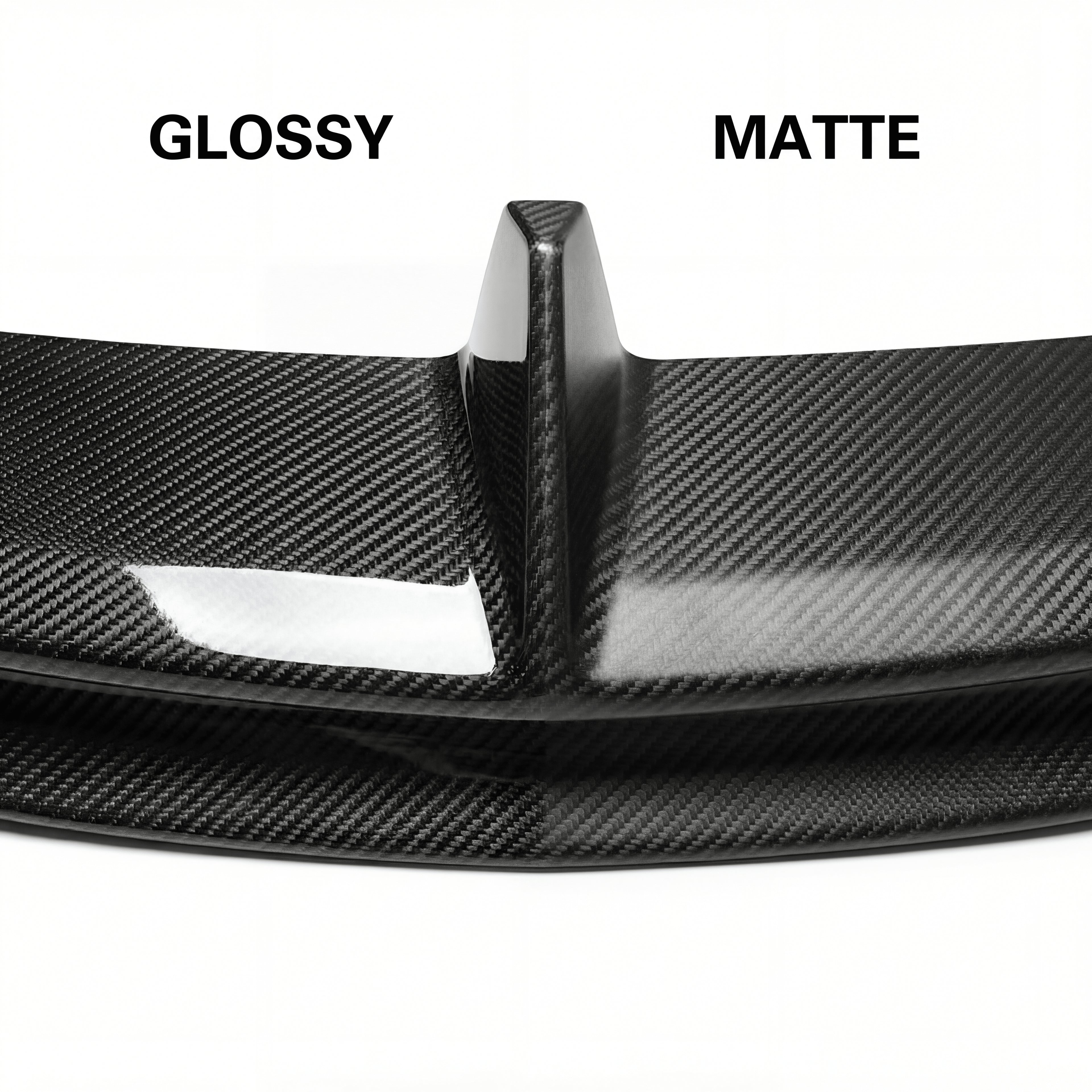 2025+ Model Y Juniper Carbon Fiber Front Lip Splitterc- High Performance Exterior Upgrade (Glossy/Matte)