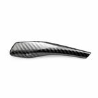 Dry Carbon Fiber Turn Signal Stalk Cover for Model Y Juniper / Model 3 Highland Model Y Juniper 2025.03+ Model 3 Highland 2026+ Model YL 2026+ Glossy Carbon Fiber