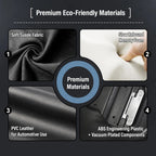 Ergonomic and Slow-Rebound Memory Foam Car Headrest for Model Y & Model 3