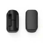 Silicone Seat Belt Buckle Cover Set for Model Y Juniper / Model 3 Highland 2 PCS Front Row Black