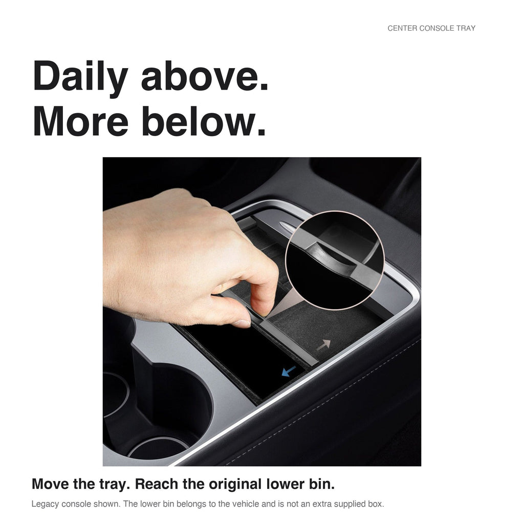Center Console Tray for Model 3 & Model Y & Model YL